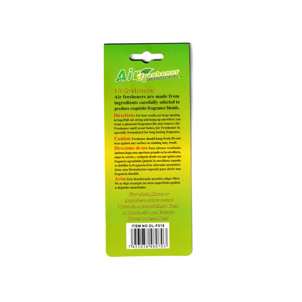 Ambientador con aroma a vainilla. Pino aromatizante Natural - Miniatura 4