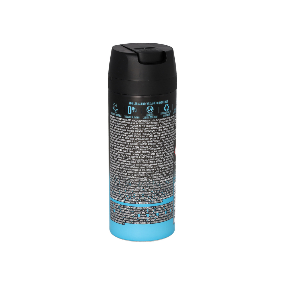 Desodorante y spray corporal para hombres Ice Chill Axe (150 ml) - Miniatura 2