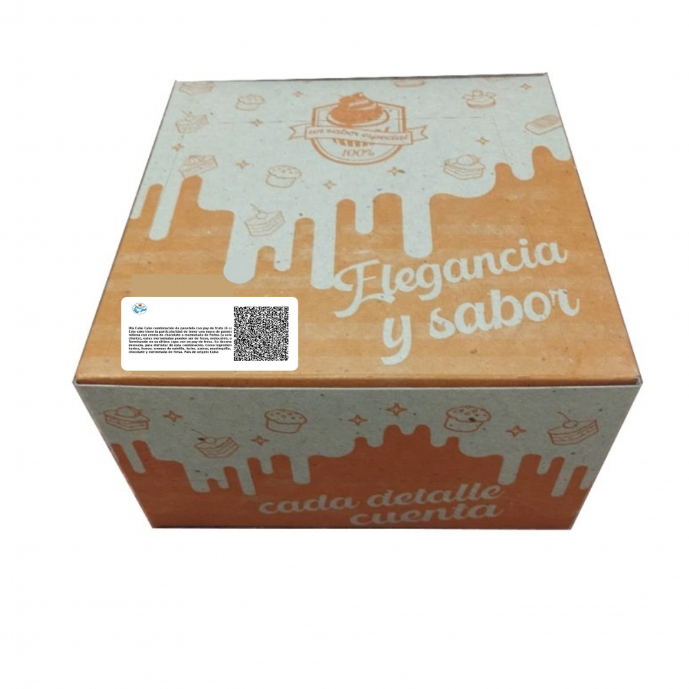 Cake combinación de panetela con pay de fruta (para 6 personas) - Miniatura 3