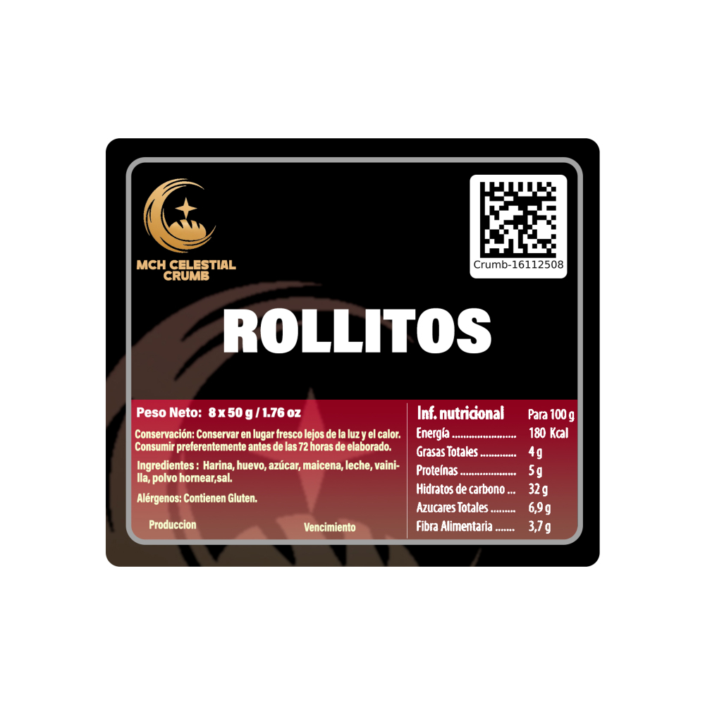 Rollitos Celestial Crumb MCH (8 x 50 g / 1.76 oz) - Miniatura 3