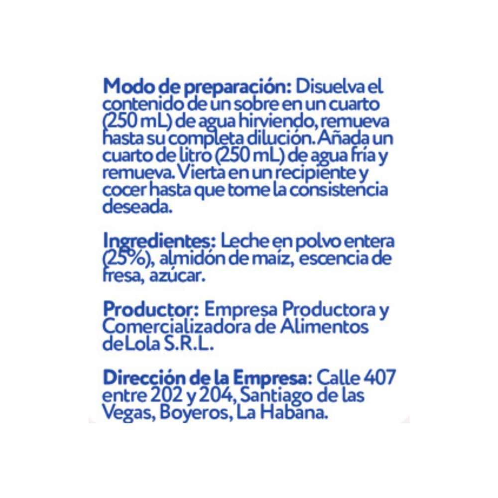 Natilla sabor fresa deLola (200 g / 7.05 oz) - Miniatura 4