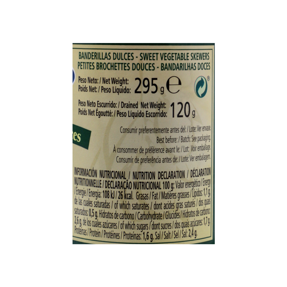 Banderillas dulces Montey (295 g / 10.40 oz) - Miniatura 3