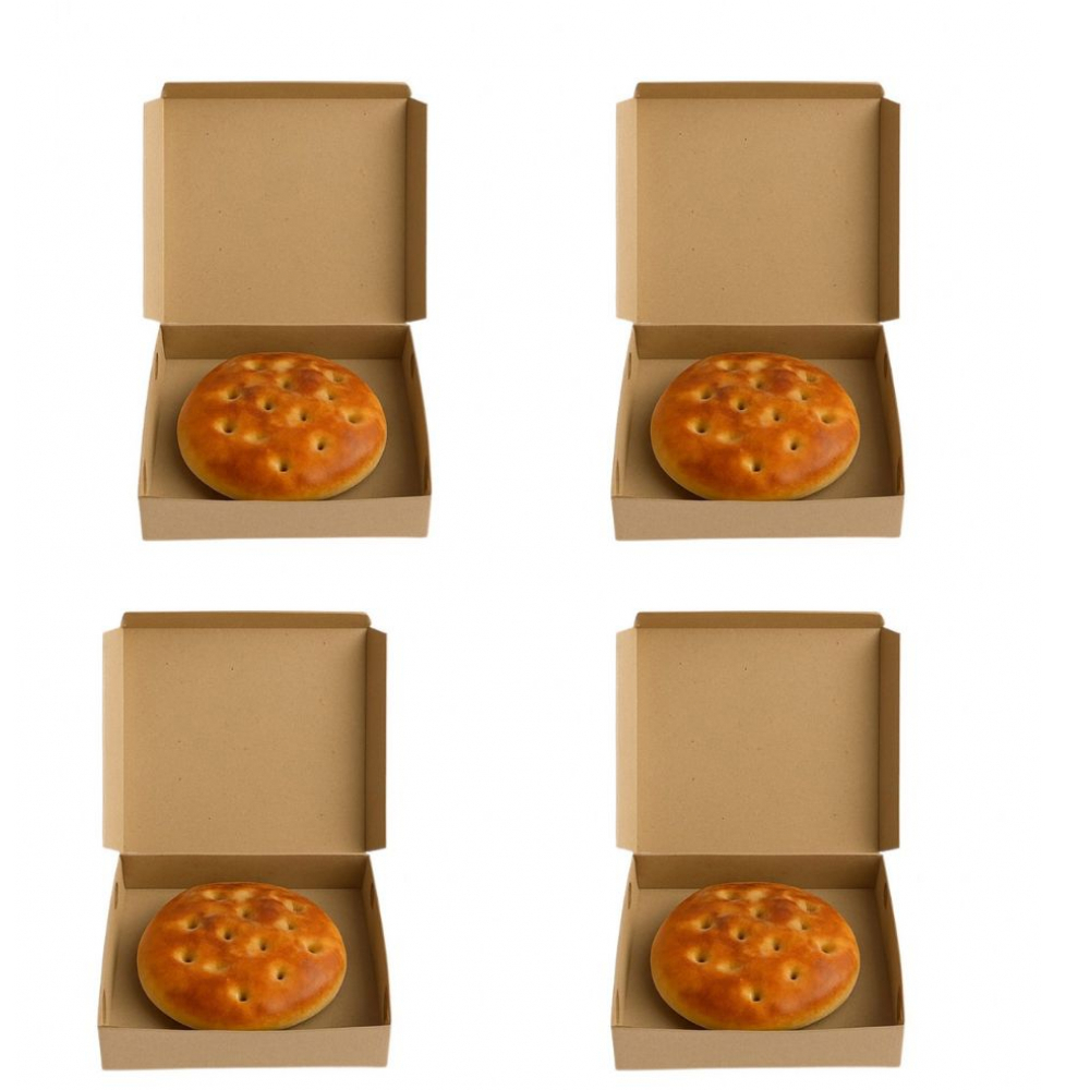 Focaccia / pan plano estilo italiano (4 x 300 g / 10.58 oz) - Miniatura 2