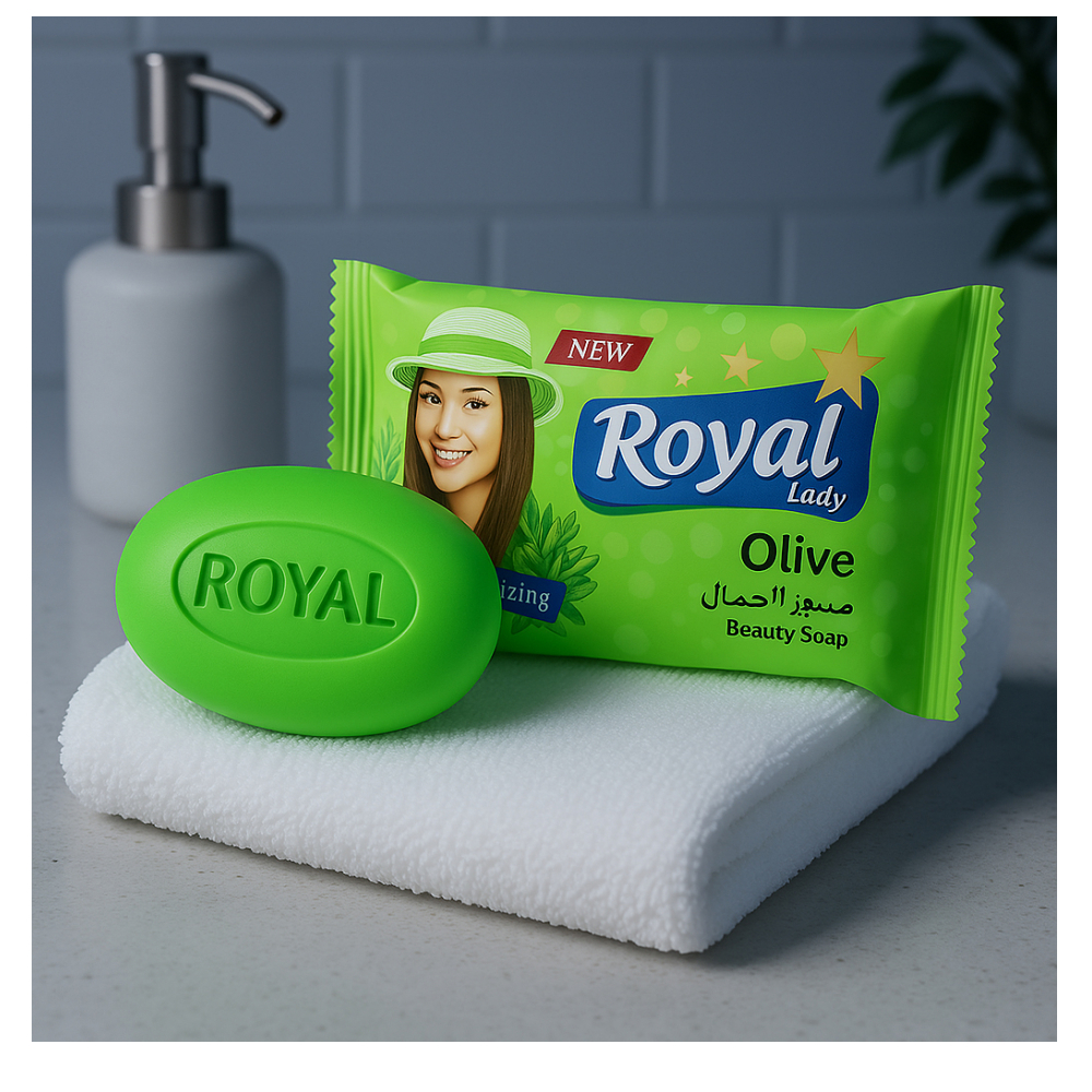 Jabón de tocador con aroma a oliva Royal Lady (2 x 80 g / 2.82 oz) - Miniatura 4