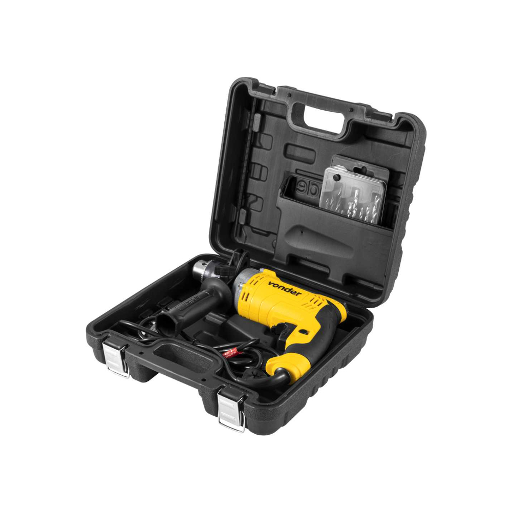 Taladro reversible 1/2'' de 127 V con impacto FIV709 Vonder - Miniatura 3