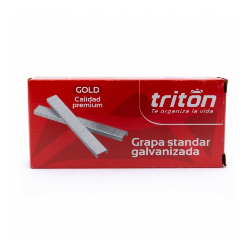 Grapa -presilla- estándar galvanizada Tritón - Miniatura 3