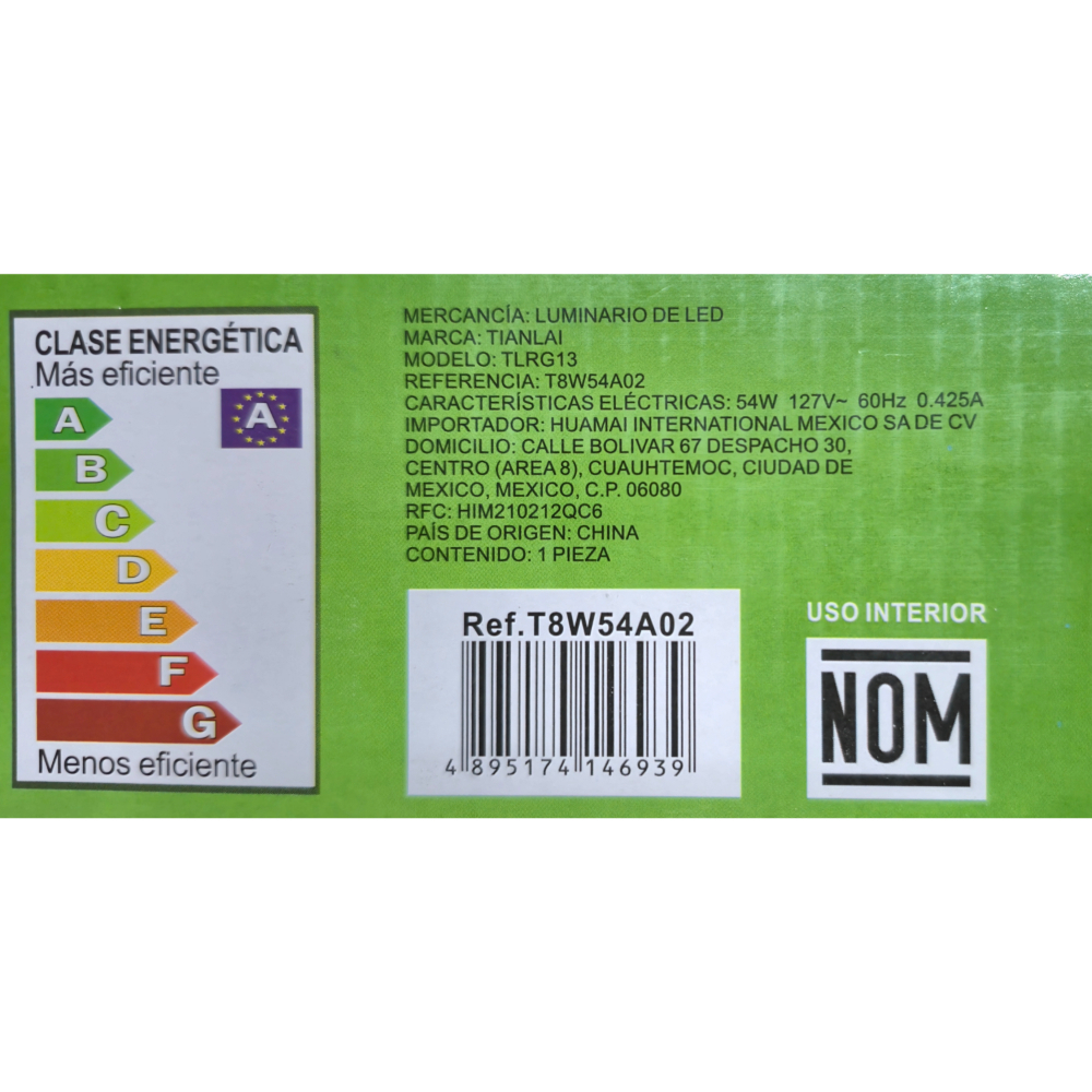 Lámpara regleta Led 54 W Tianlai TLRG13 - Miniatura 3