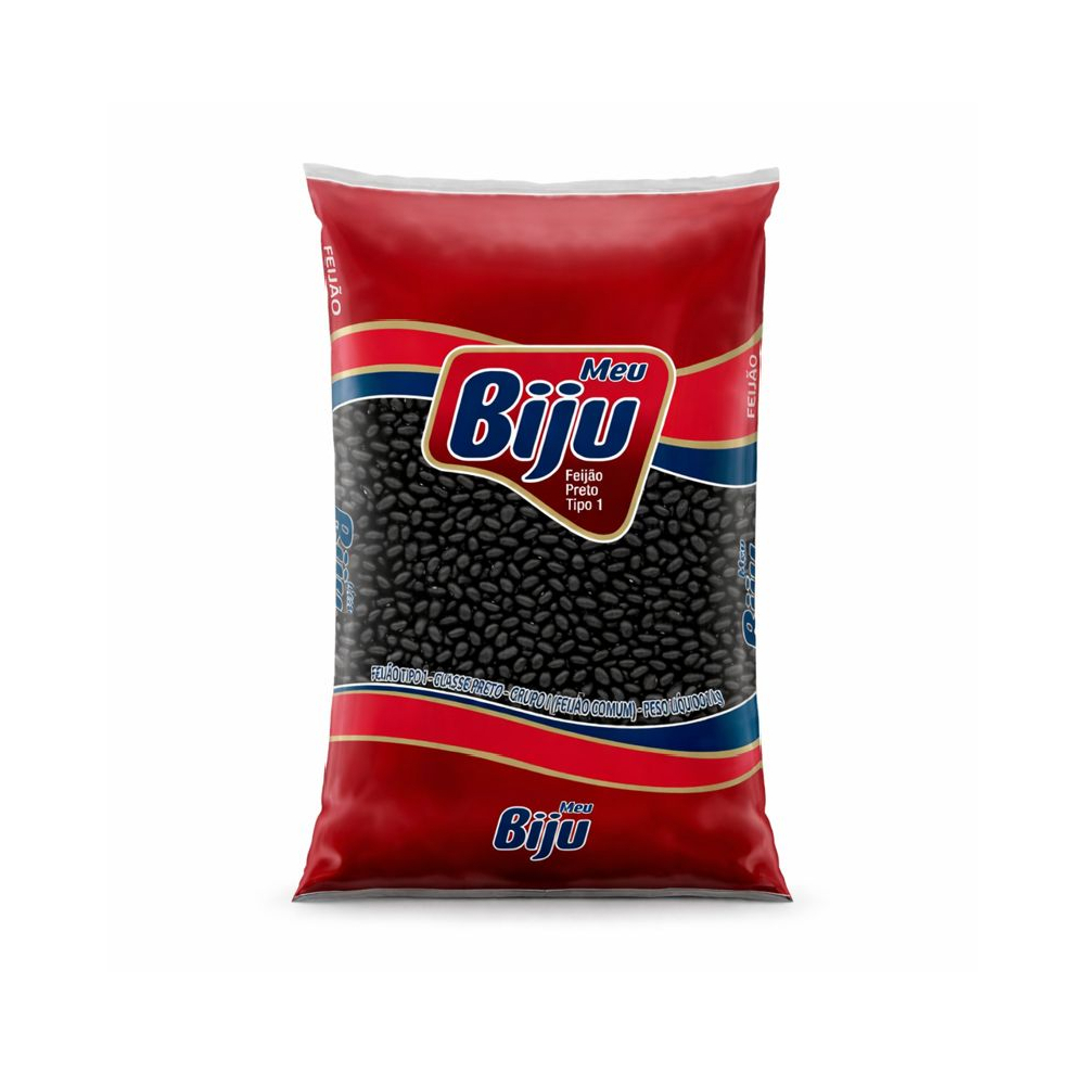 Frijoles negros  MEU BIJU (10 x 1Kg / 2.2 lb) - Miniatura 2