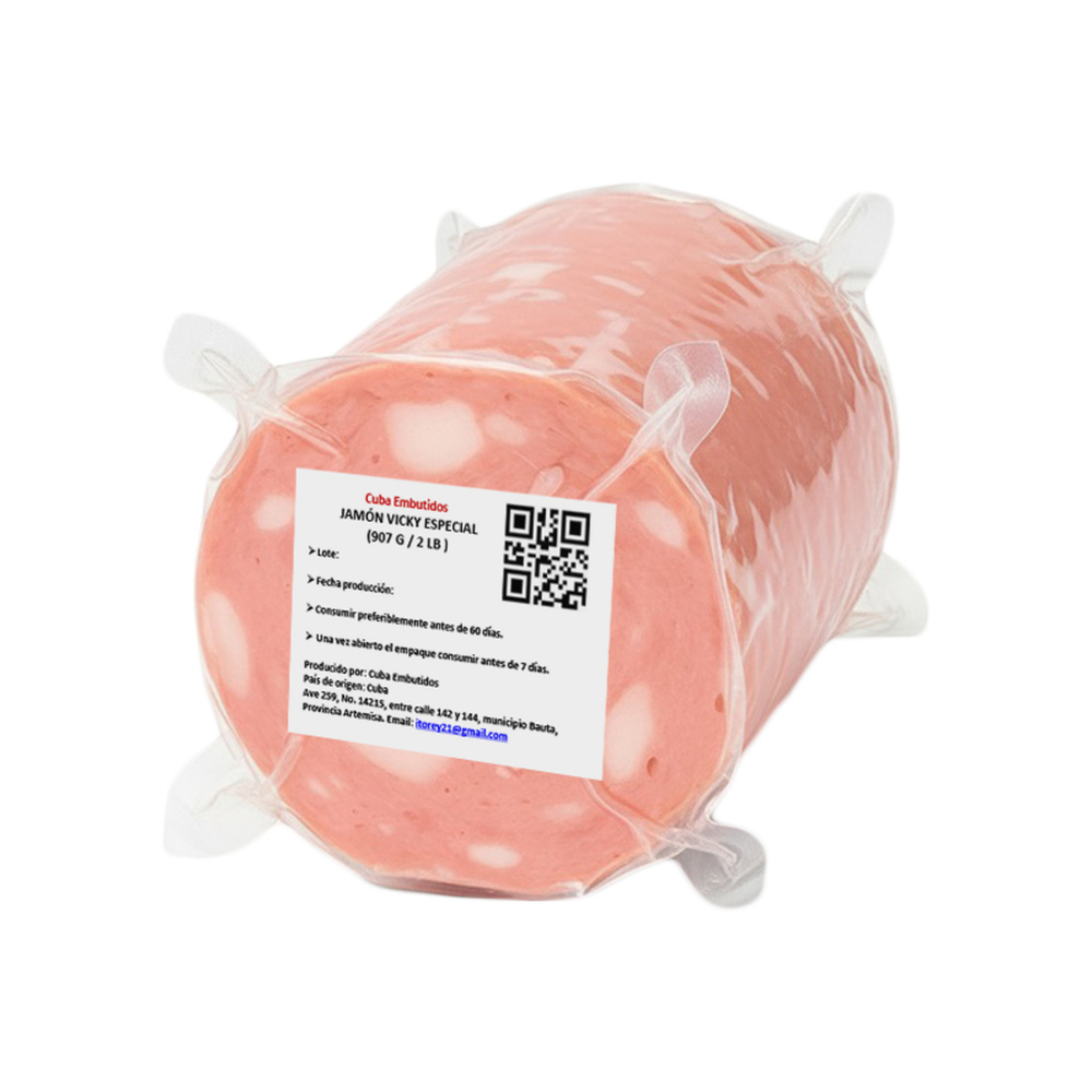 Jamón vicky especial Cuba Embutidos (907 g / 2 lb) - Miniatura 3
