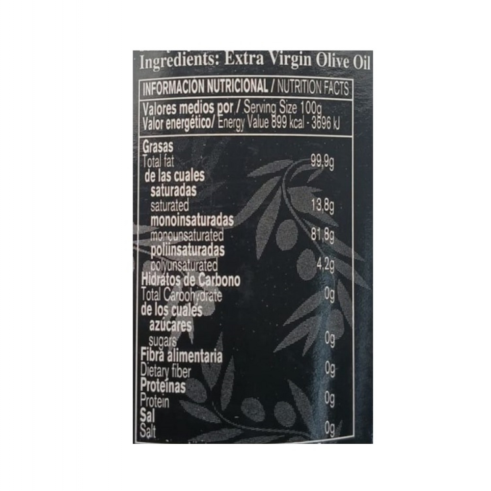 Aceite de oliva virgen extra Oleum Hispania (1 L) - Miniatura 2