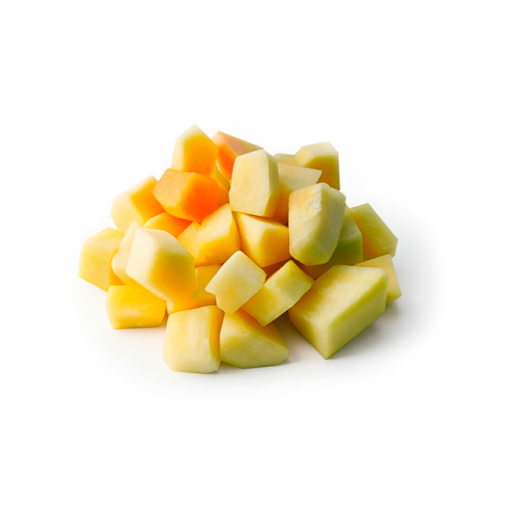 Trozos de frutabomba mixta congelada PDL LMC (1 kg / 2.2 lb) - Miniatura 2