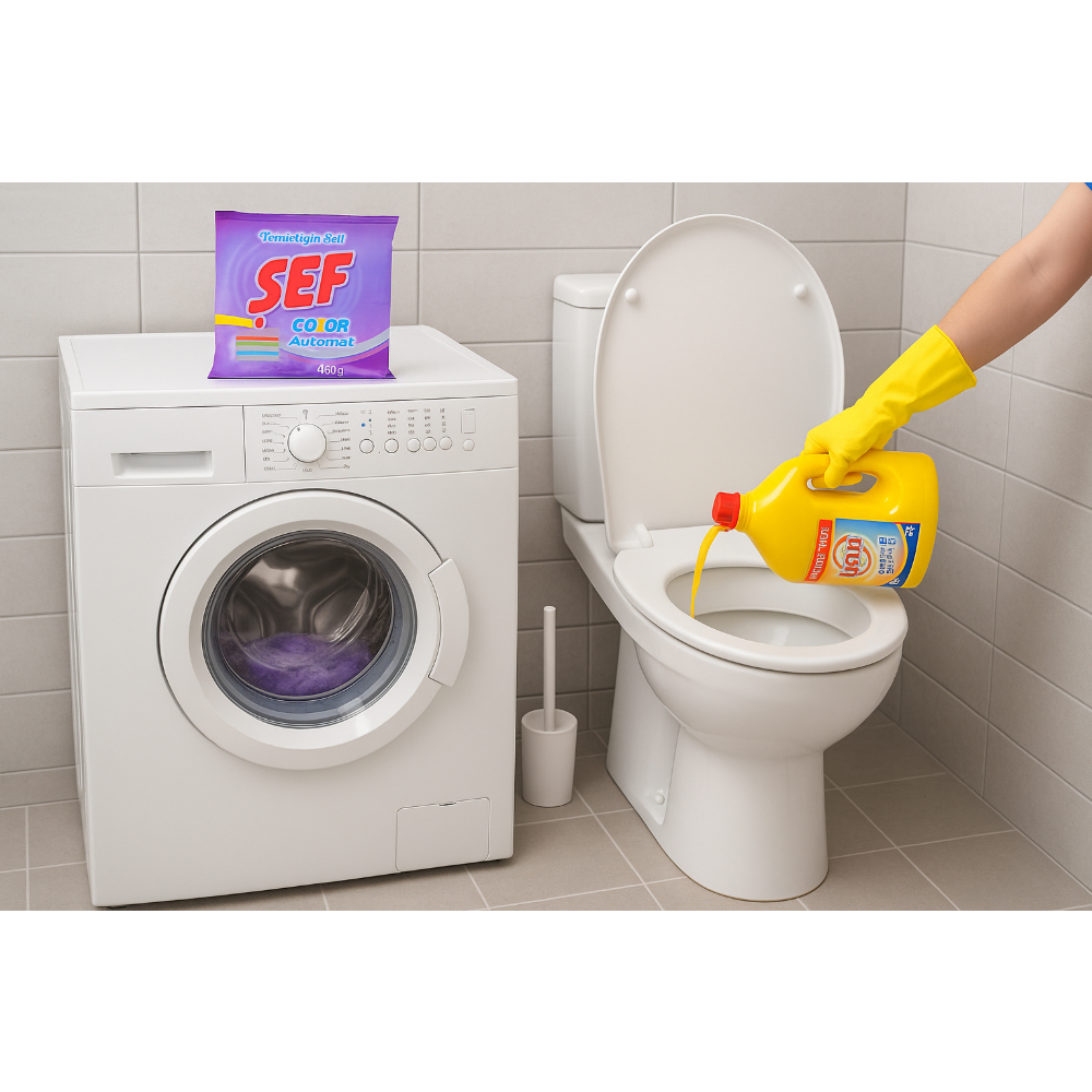 Combo de Limpiador acidico yetis + Detergente en polvo aroma color Sef - Miniatura 4