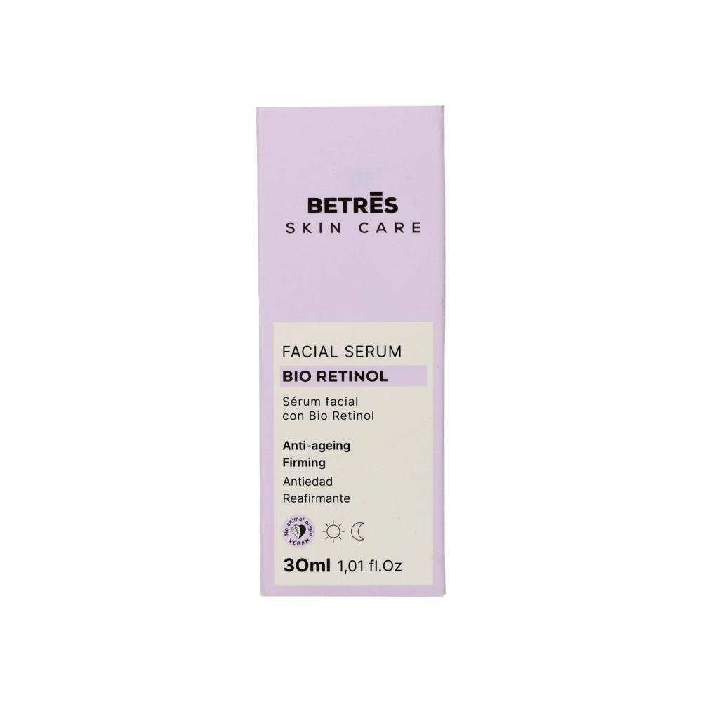 Sérum facial con Bio Retinol Antiedad/Reafirmante BETRES (30 ml / 1.01 oz) - Miniatura 2