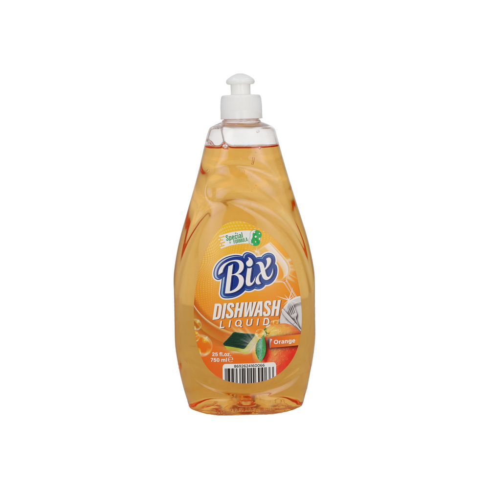 Lavavajillas líquido aroma naranja Bix (750 ml) - Miniatura 2