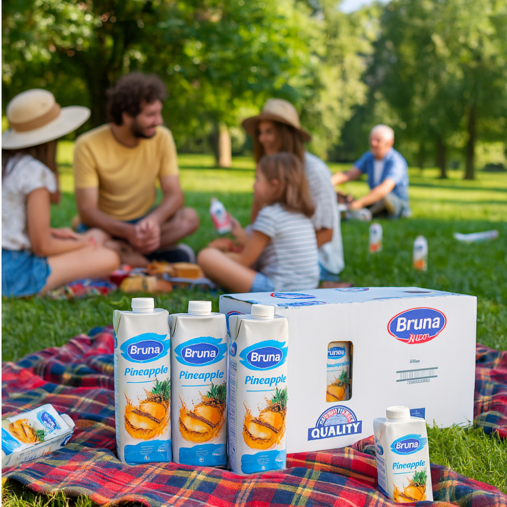 Jugo de piña Bruna (10 x 1 L) - Miniatura 4