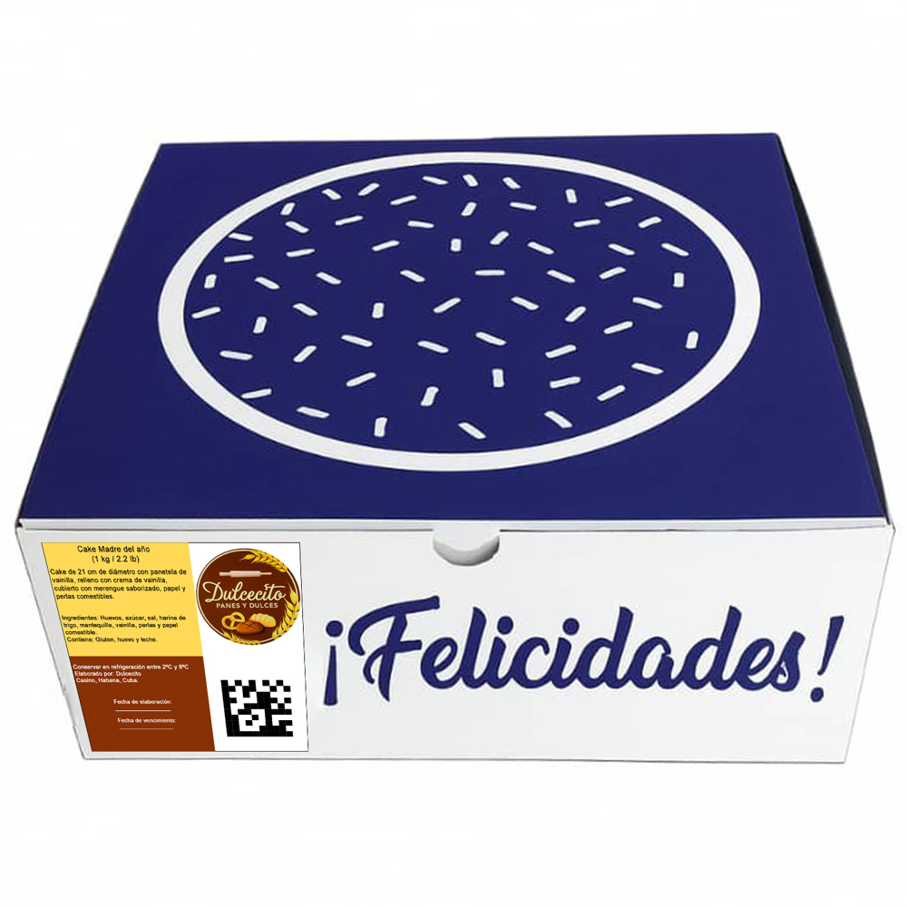 Cake Madre del año Dulcecito (para 15 personas) - Miniatura 2