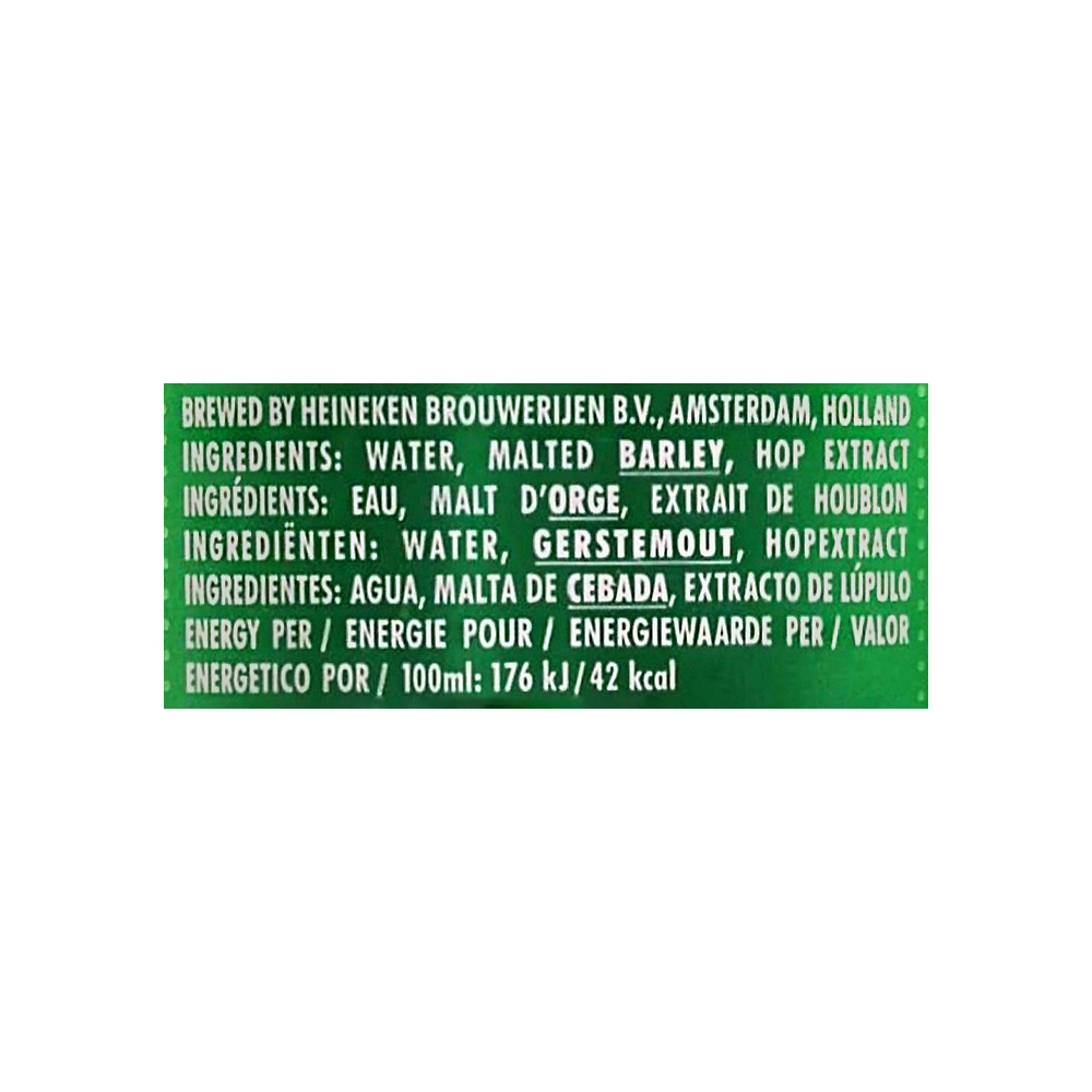 Cerveza de lata Heineken (12 x 330 ml) - Miniatura 4