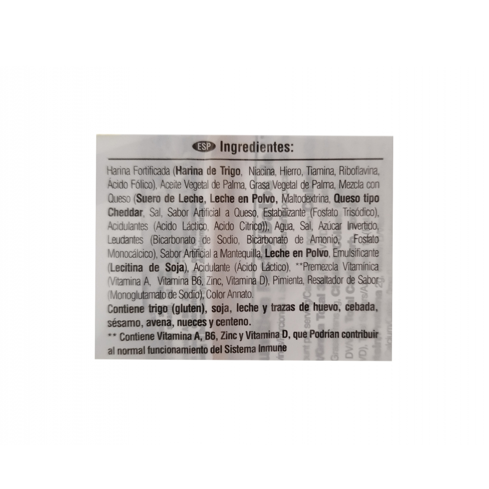 Galletas saladas sabor queso y mantequilla Dux (202.5 g / 7.14 oz) - Miniatura 3