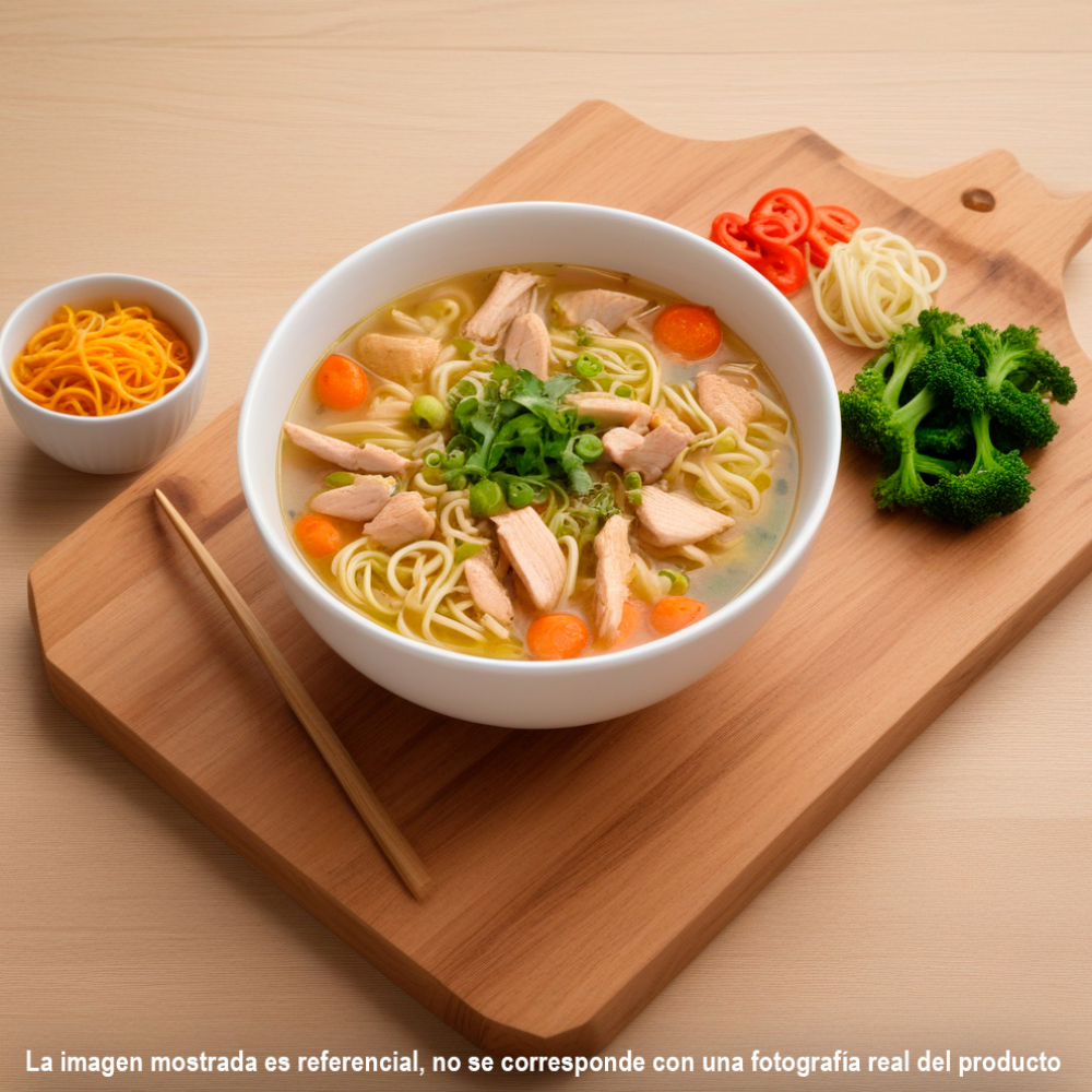 Sopa de fideos con sabor a pollo Top Ramen (85 g / 3 oz) - Miniatura 4