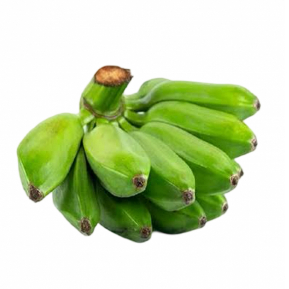 Plátano burro verde Campo Vivo (1 kg / 2.2 lb) - Miniatura 2