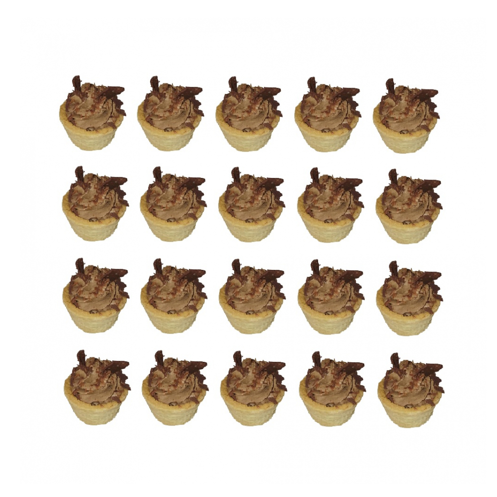 Dulce Tartaleta de Nata de Chocolate Yanelis Cake (20 U) - Miniatura 2