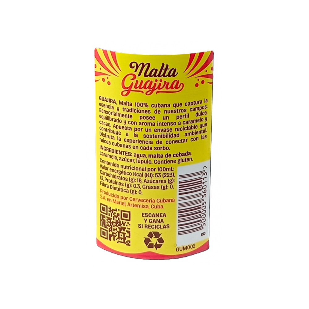 Malta Guajira (330 ml) - Miniatura 3