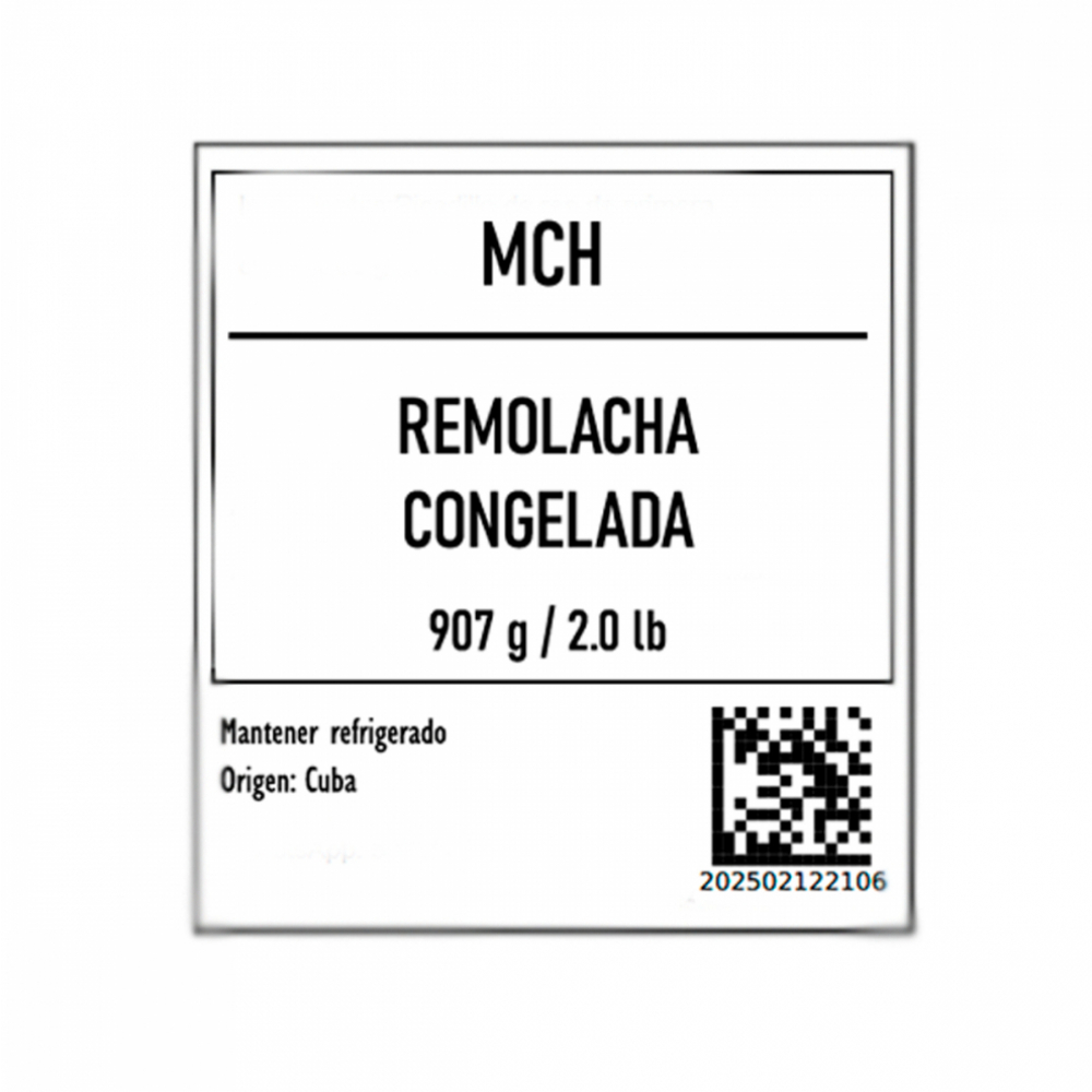 Remolacha congelada MCH (907 g / 2.0 lb) - Miniatura 4