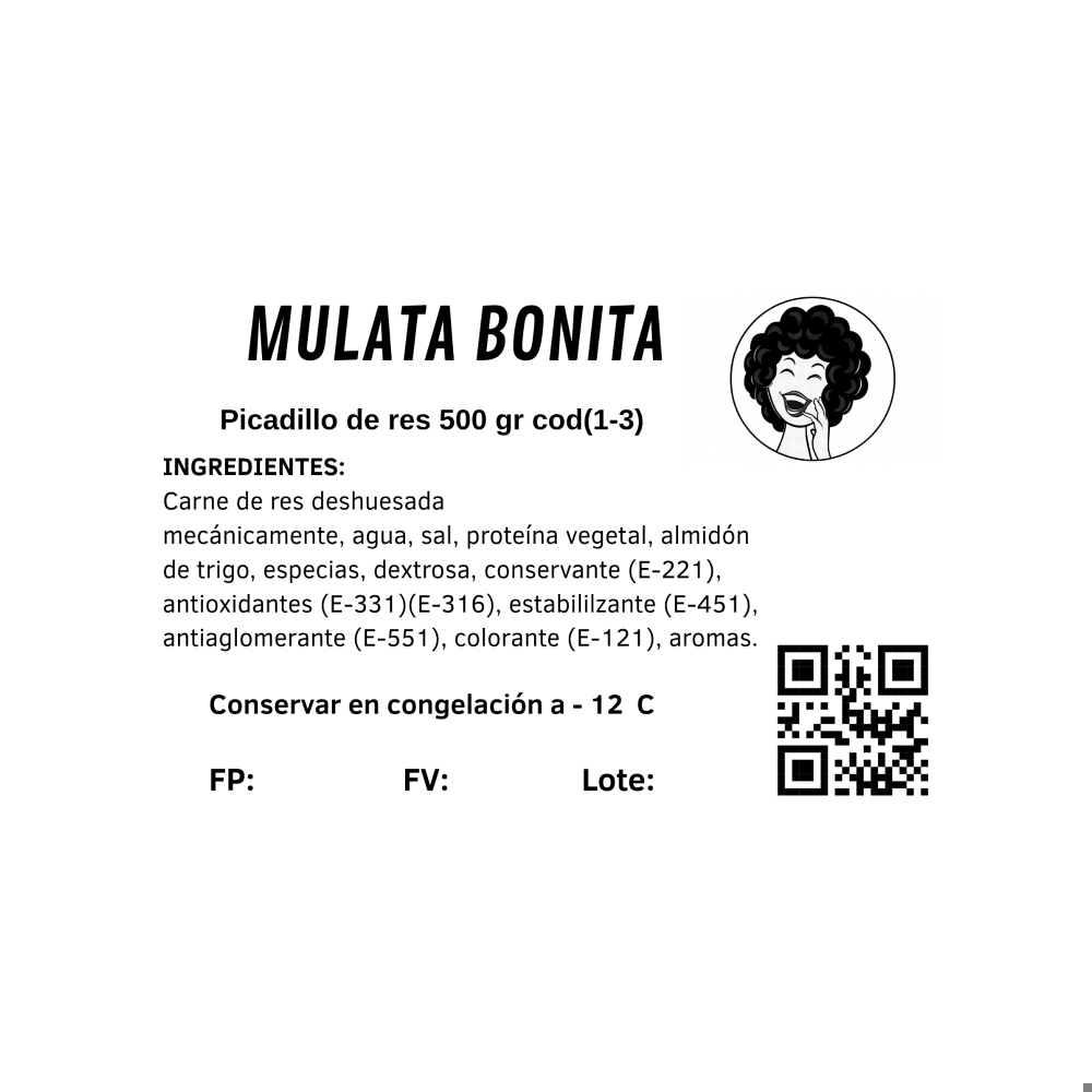Picadillo de res Mulata Bonita (2 x 500 g / 1.1 lb) - Miniatura 2