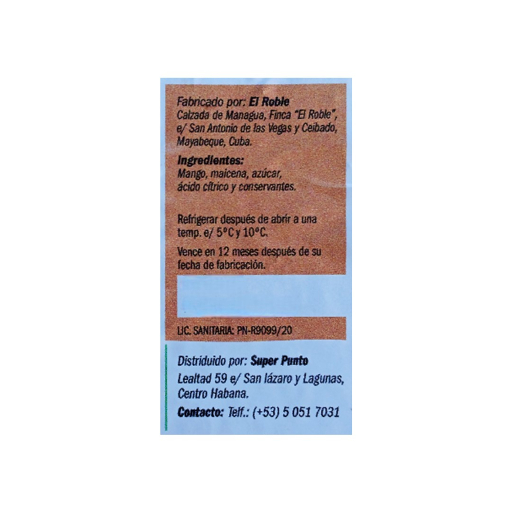 Mermelada de mango Sabrozzi (1 kg / 2.2 lb) - Miniatura 3