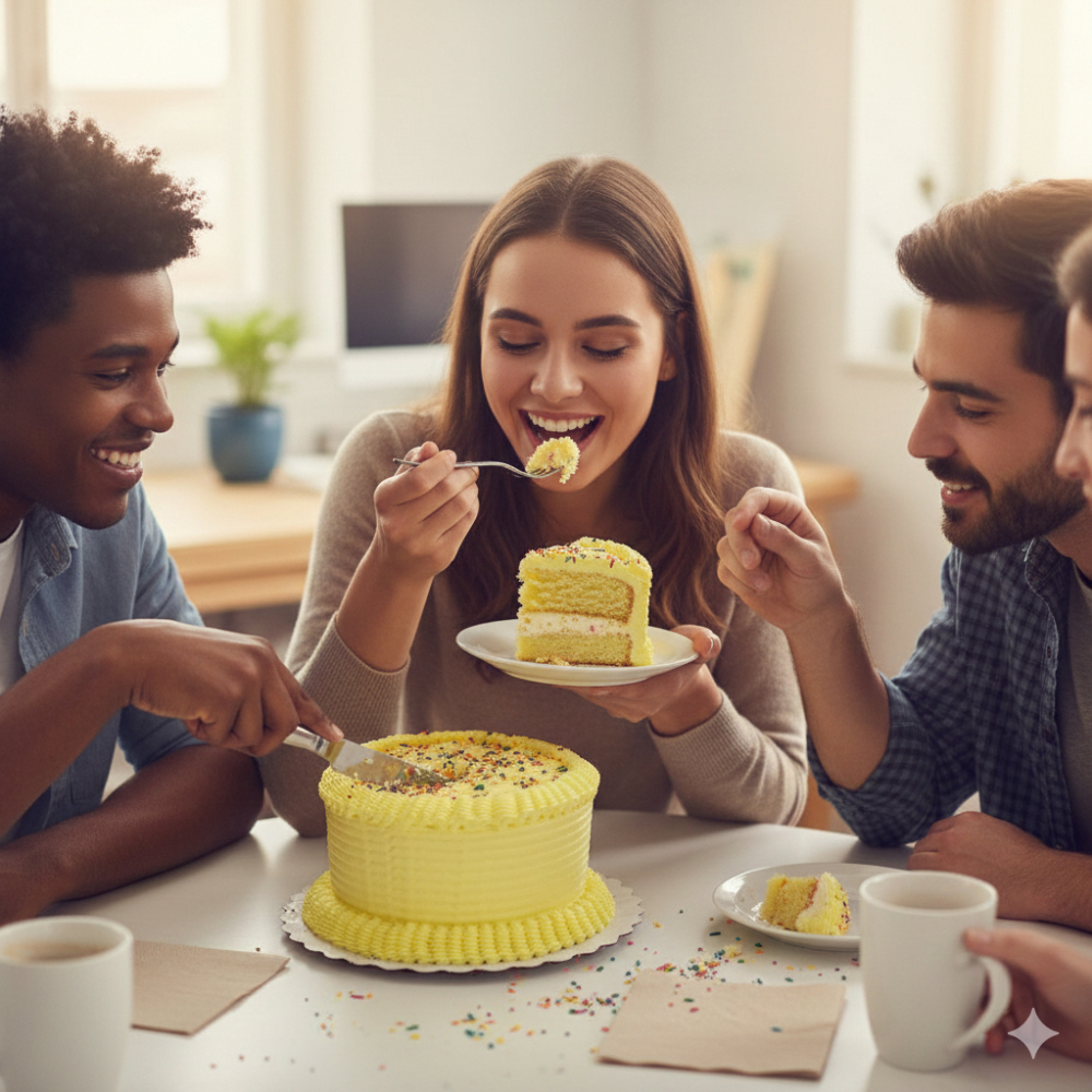 Cake amarillo MCH-Celestial Crumb (10 comensales) - Miniatura 4