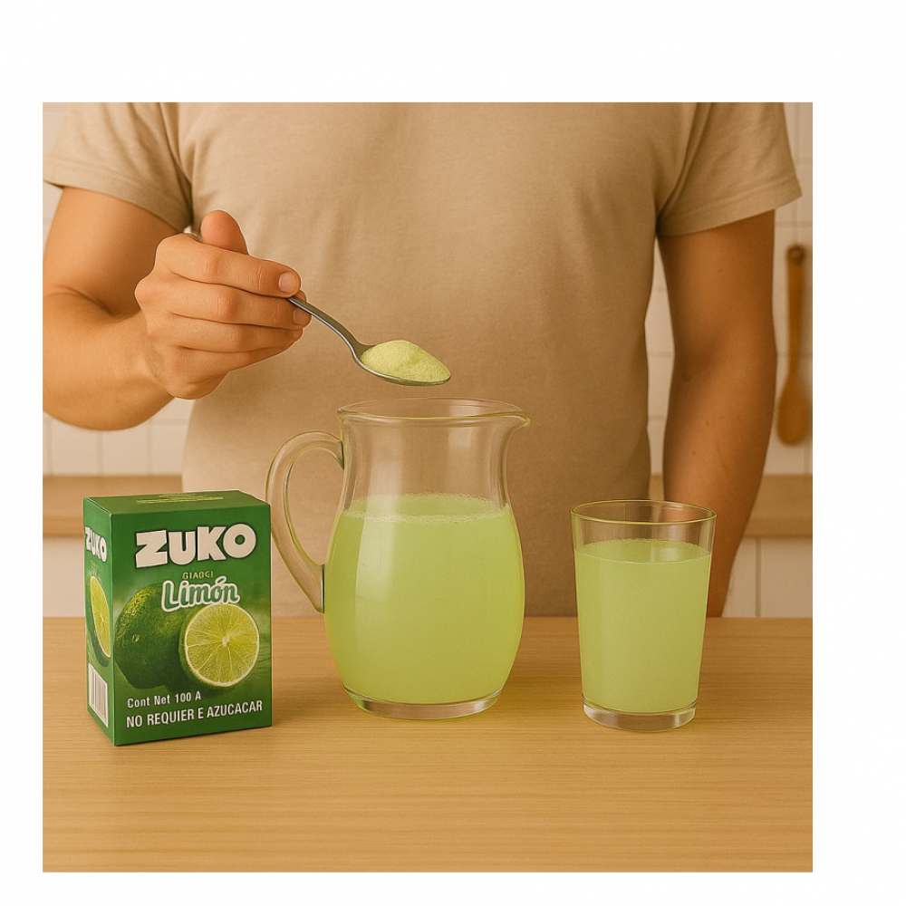 Refresco sabor limon Zuko (12 x 8 x 13 g) - Miniatura 2