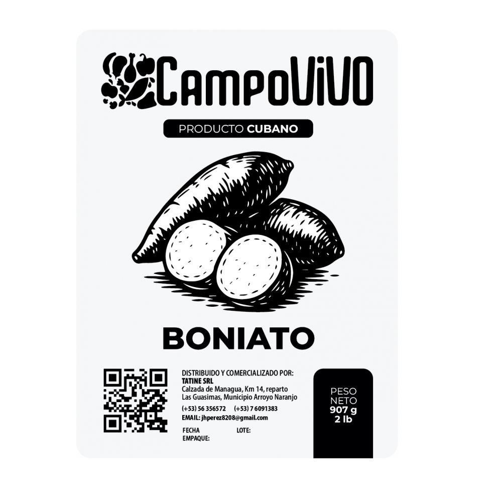 Boniato Campo Vivo (907 g / 2 lb) - Miniatura 3