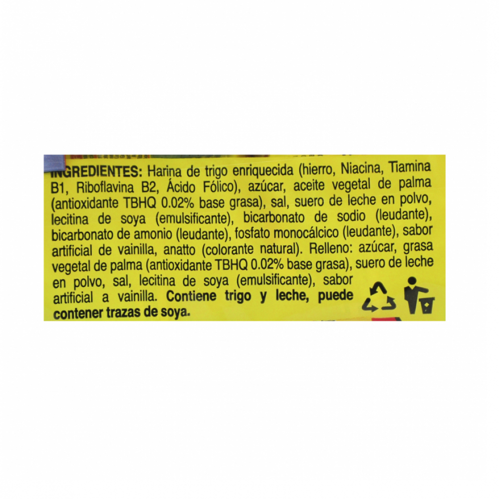 Galleta con relleno sabor a vainilla Escolar (264 g / 9.30 oz) - Miniatura 3