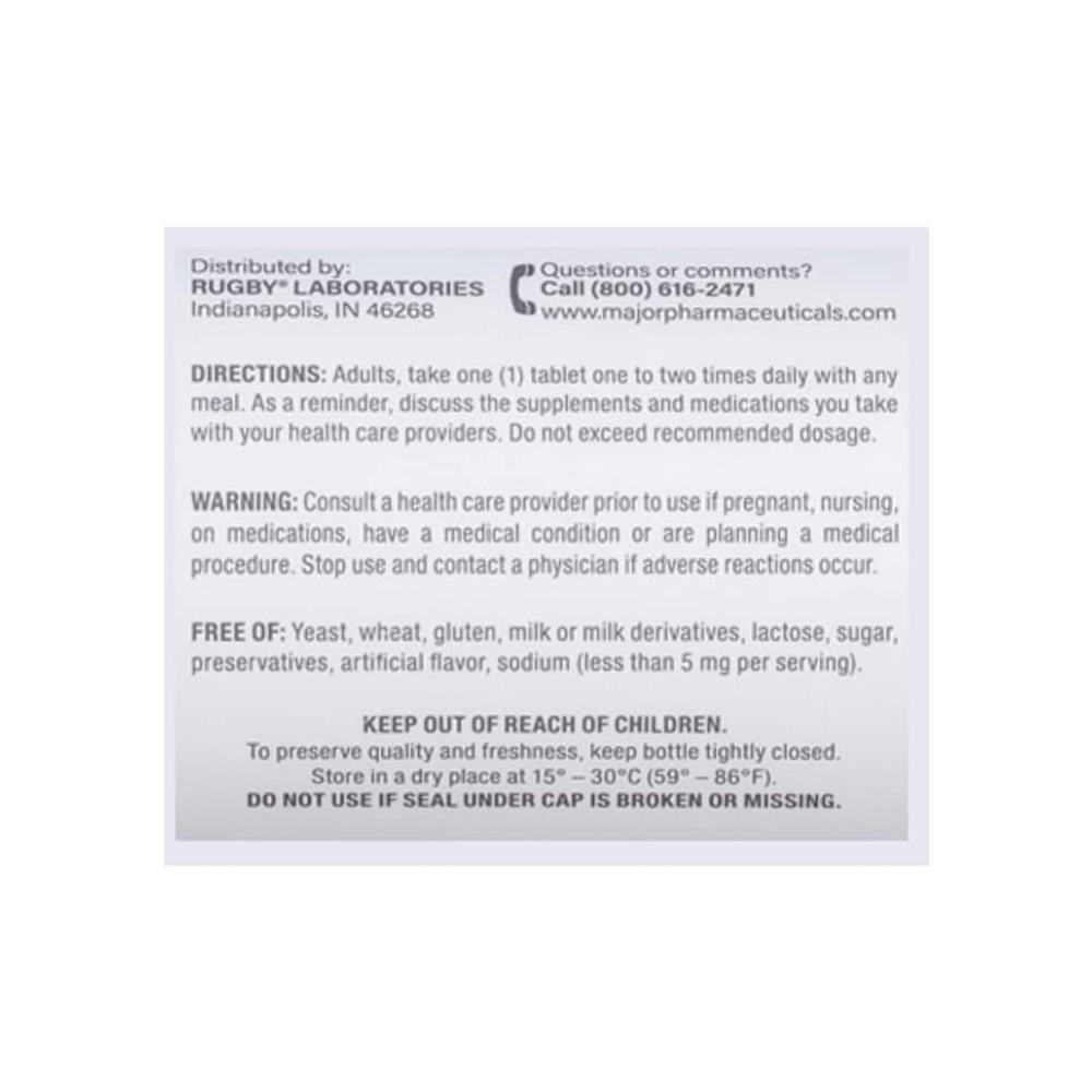 Calcio 600 mg + Vitamina D3 5mcg Rugby (60 tabletas) - Miniatura 4