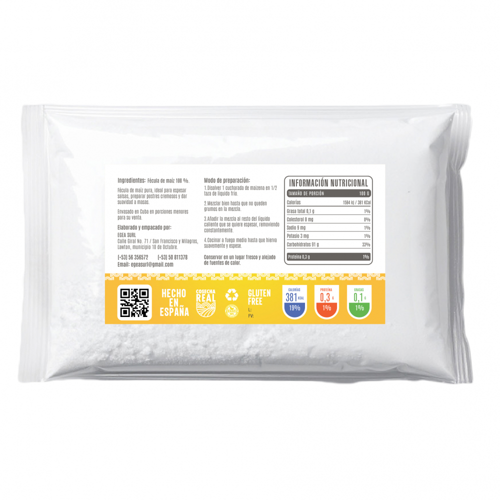 Maicena Cosecha Real (500 g / 1.1 lb) - Miniatura 2
