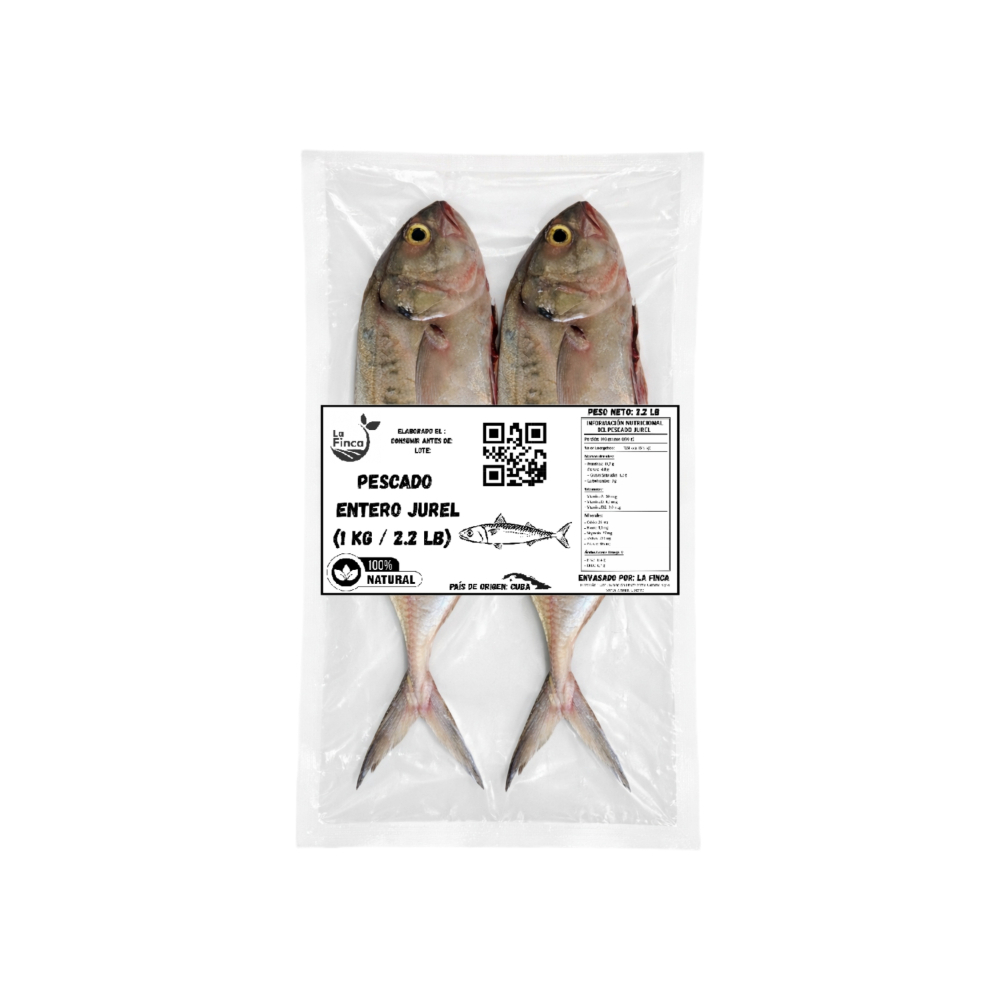 Pescado jurel entero La Finca (1 kg / 2.2 lb) - Miniatura 2