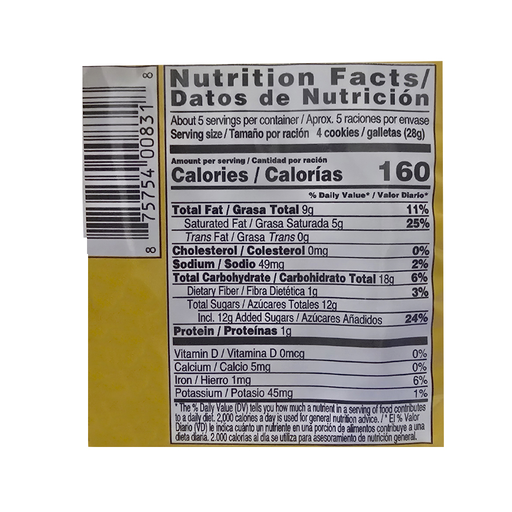 Sorbetos rellenos con crema sabor a chocolate Bauducco (142 g / 5.0 oz) - Miniatura 4