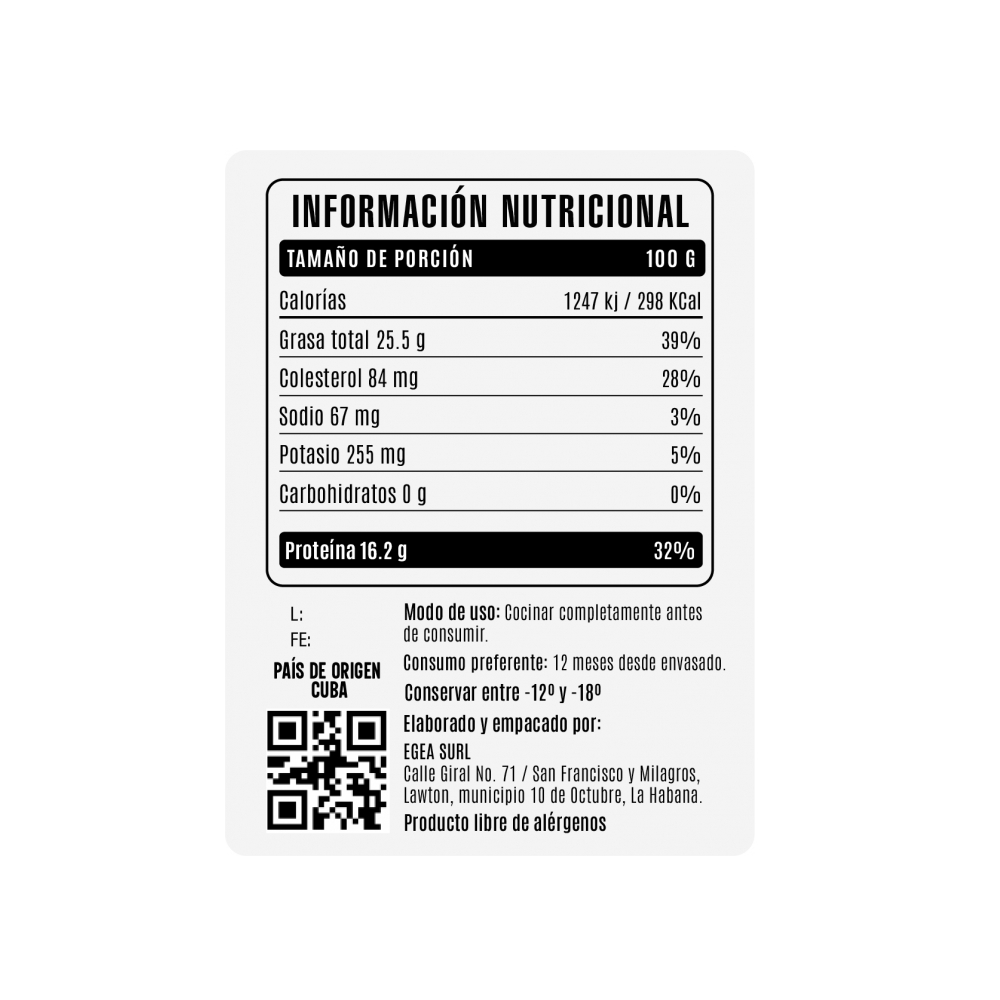 Costillas troceadas de carnero Cosecha Real (1 kg / 2.2 lb) - Miniatura 4