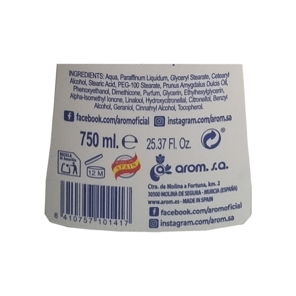 Leche corporal infantil Trompy (750 ml) - Miniatura 3
