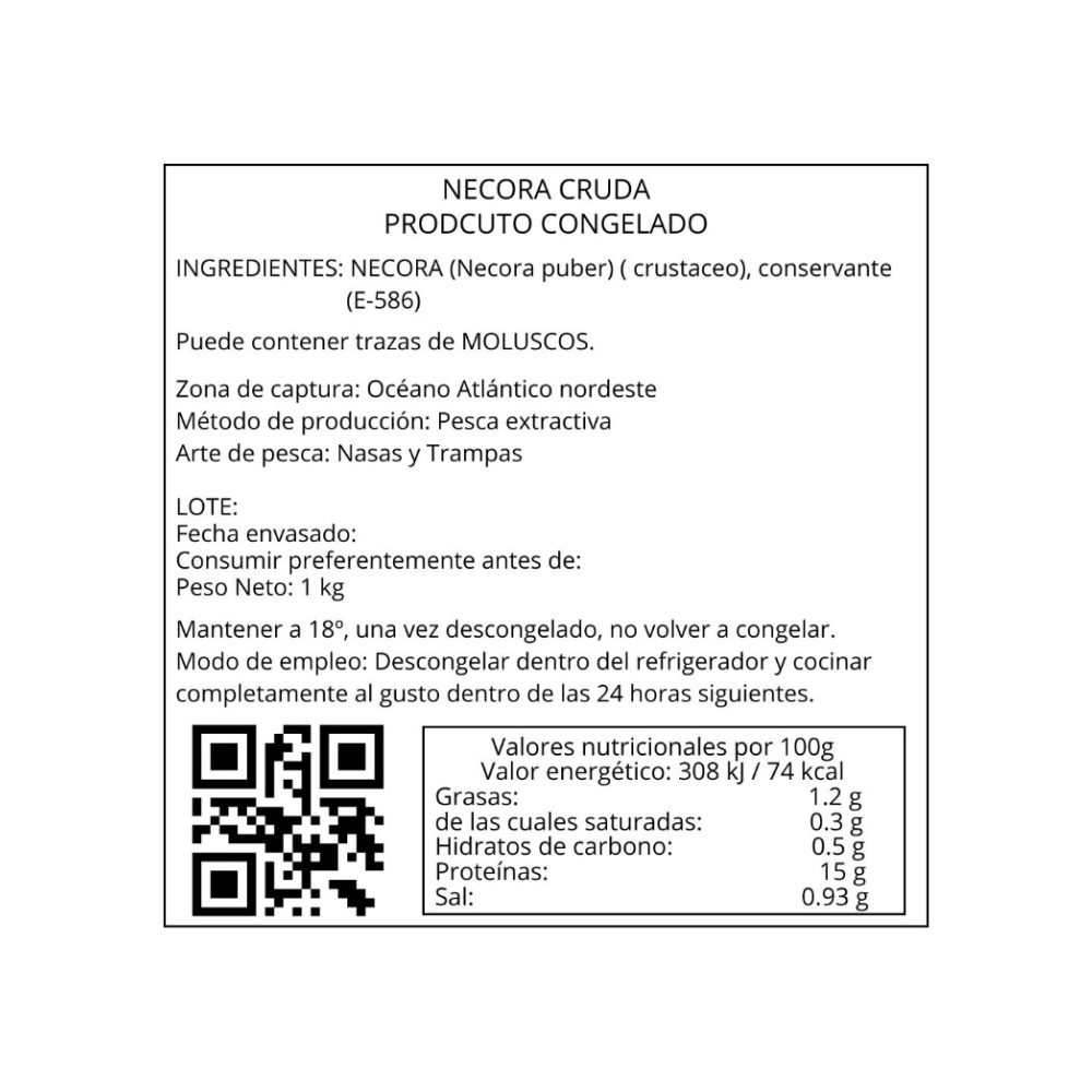 Cangrejo La Isla (1 kg / 2.20 lb) - Miniatura 2