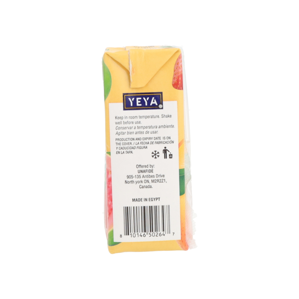 Jugo de frutas sabor coctel YEYA (125 ml / 4.2 oz) - Miniatura 4