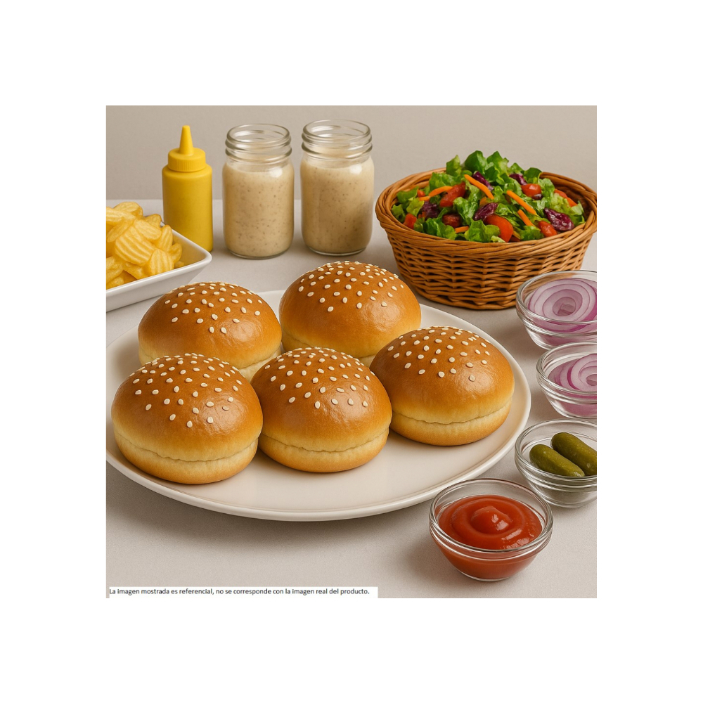 Pan hamburguesa ( 20 x 80 g / 2.82 oz) - Miniatura 4