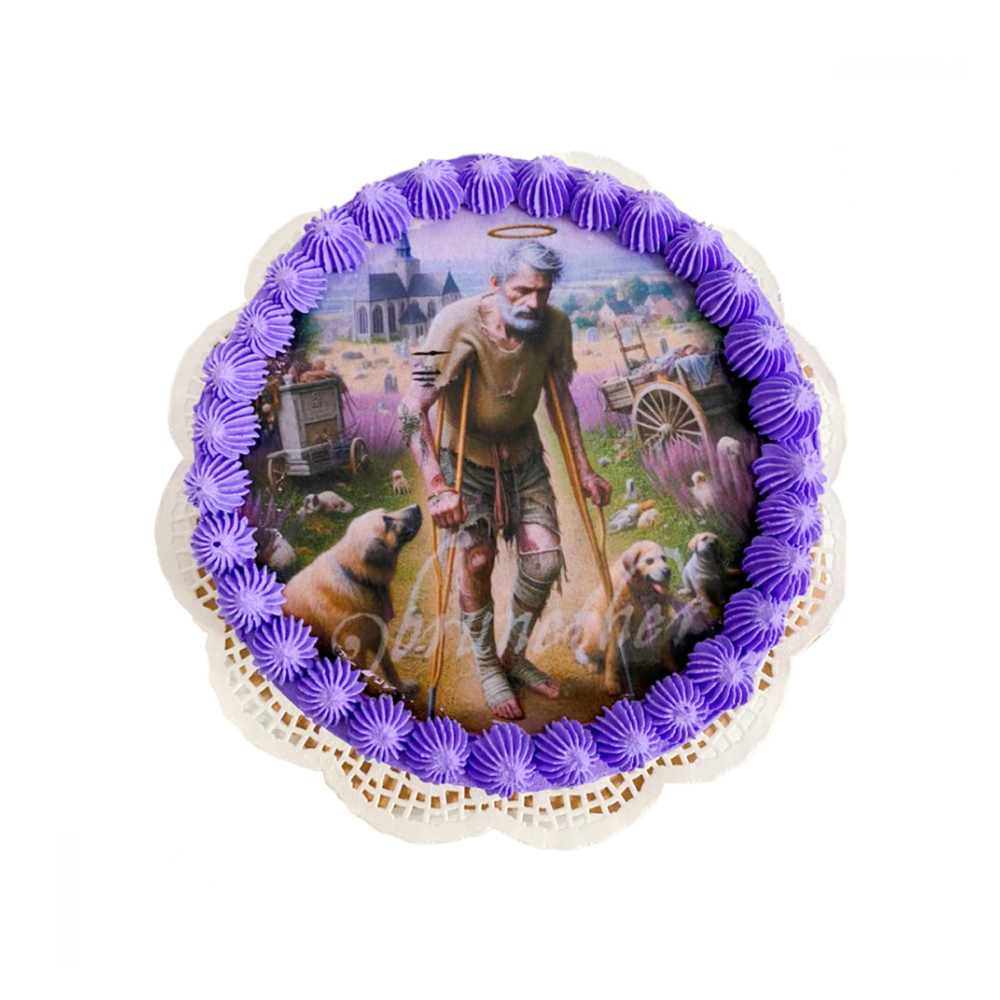 Cake de nata temática San Lázaro MCH Panadería (10 comensales) - Miniatura 2