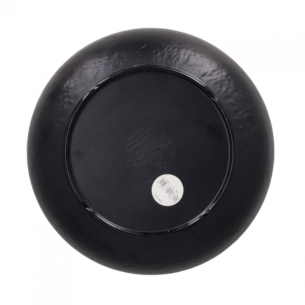 Plato llano color negro Kulsan - Miniatura 4