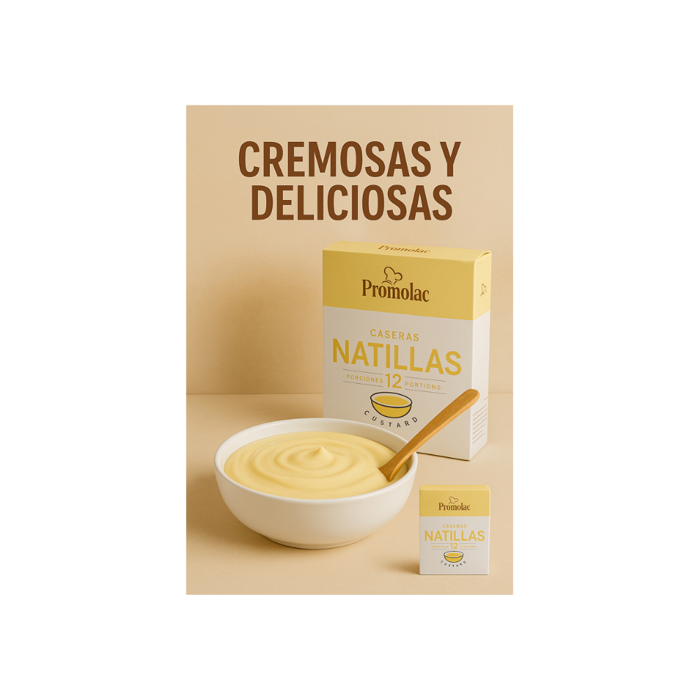 Natillas caseras Promolac (6 x 84 g / 2.96 oz) - Miniatura 3