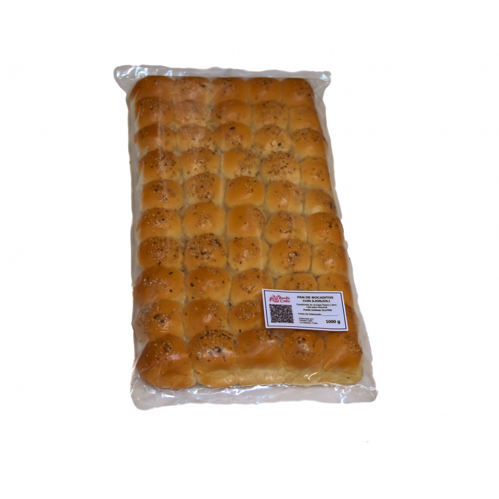 Pan para bocaditos con ajonjolí Yanelis Cake (50 x 20 g) - Miniatura 4