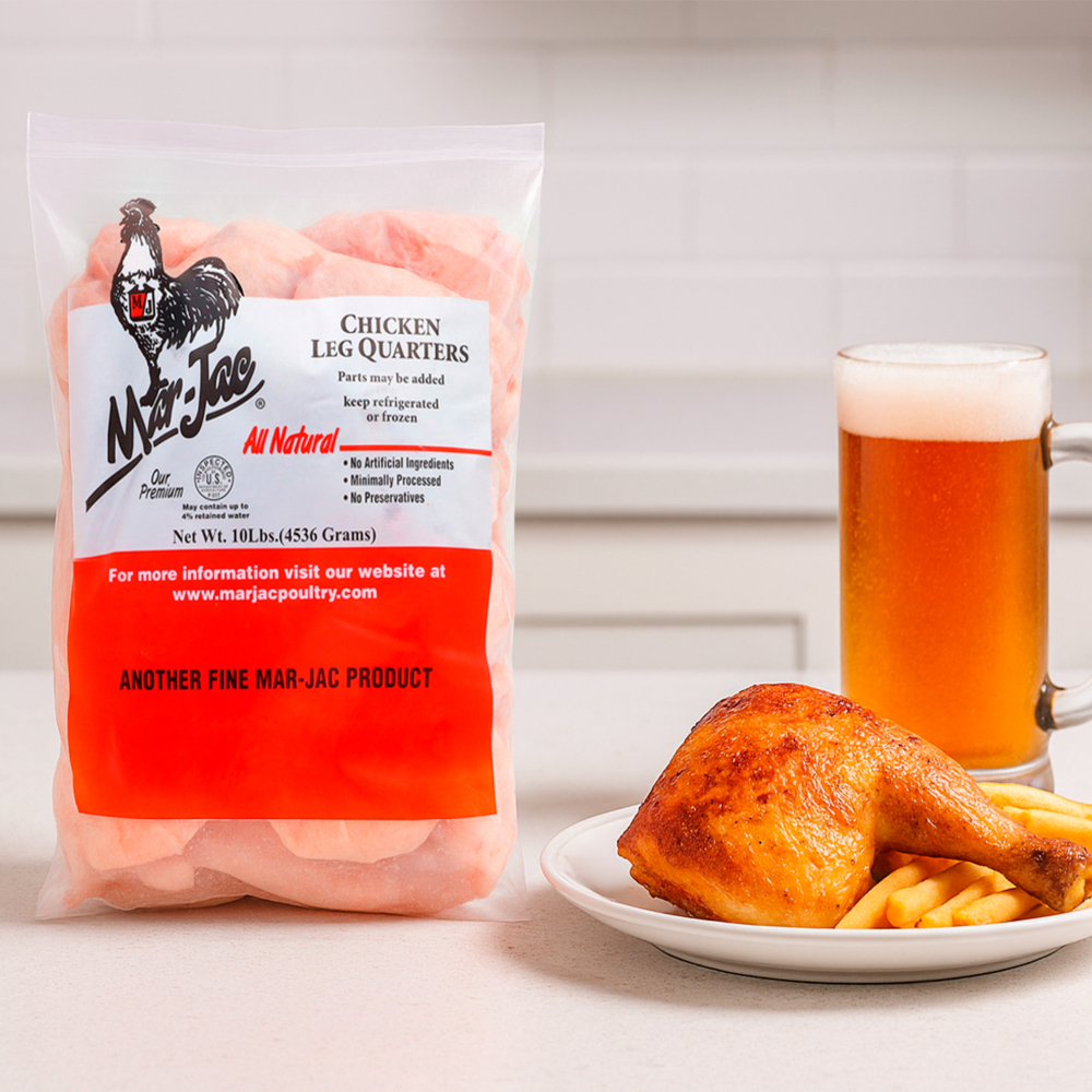 Cuartos traseros de pollo Mar Jac (3 x 4.54 kg / 10 lb) - Miniatura 4