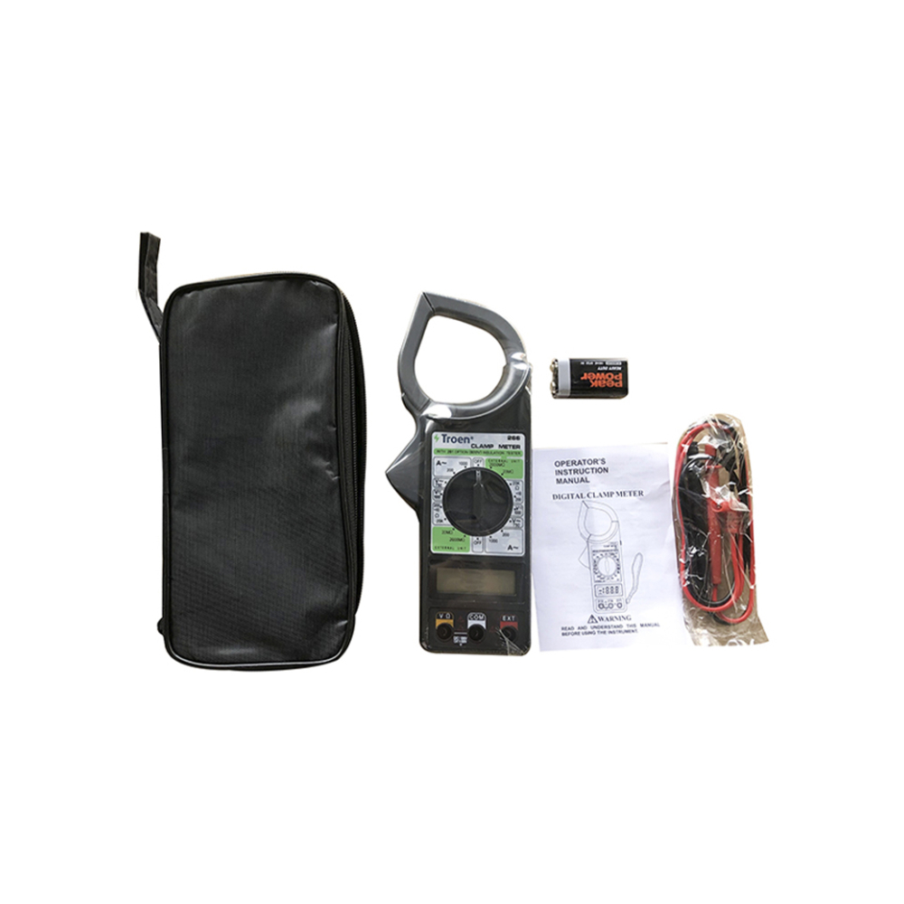 Multímetro digital profesional de gancho Troen - Miniatura 3