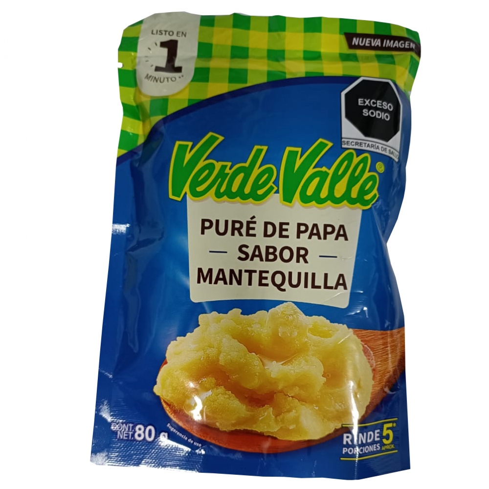 Puré de papas sabor mantequilla (80 g / 2.82 oz) - Miniatura 2