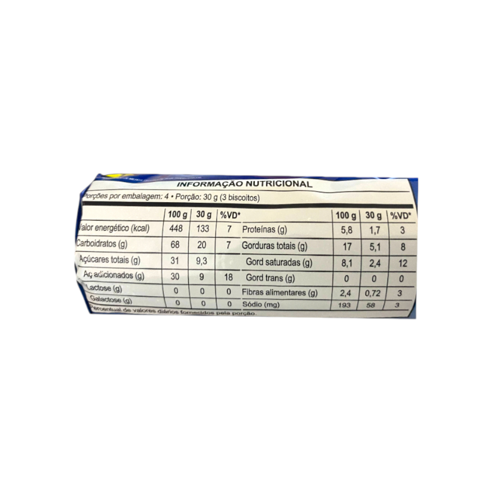 Galletas de chocolate con crema sabor vainilla Black Power Dallas (120 g / 4.23 oz) - Miniatura 4